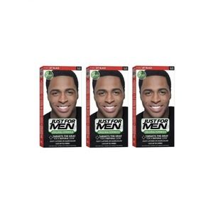 Just For Men Original Formula, Restores Original Color, H60 Jet Black (3 Pack)